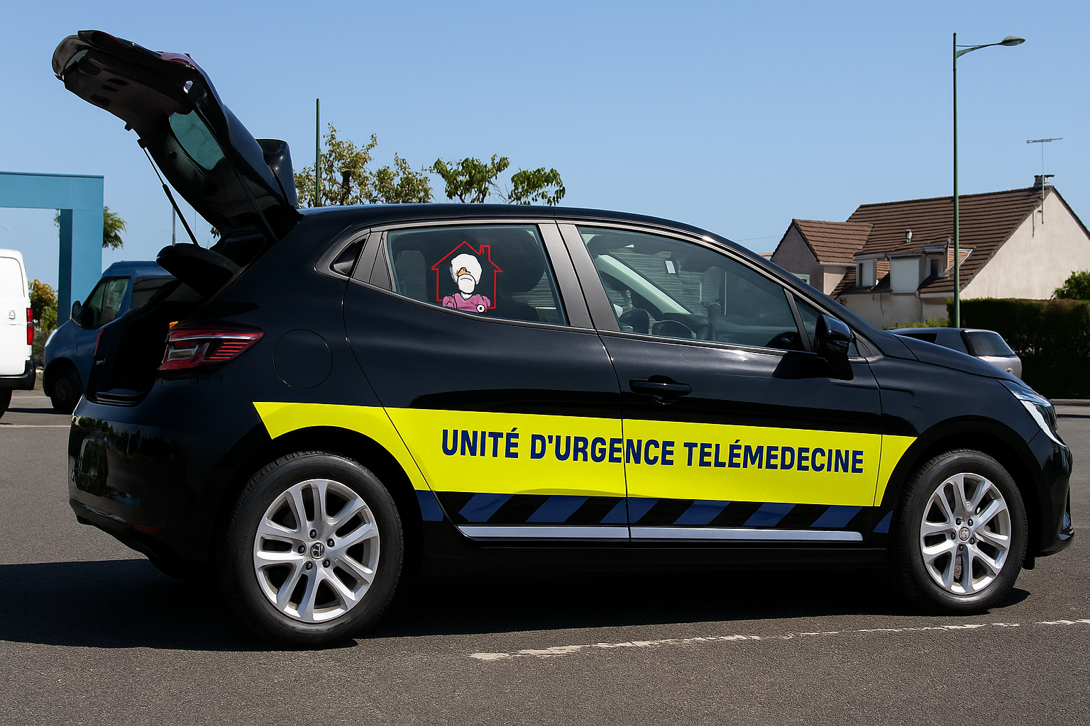 Véhicule d'intervention CUBESANTÉ@HOME